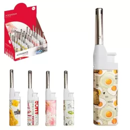 Acendedor de Fogao (Chama) Decorado 14cm