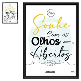 Quadro 15X20cm Frases