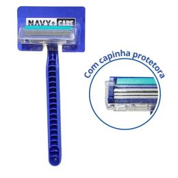 Aparelho de Barbear 3 Laminas c/ 2