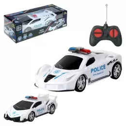 Carro C/R 7Funcoes 1:24 Policia